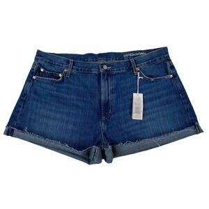 Outerknown S.E.A. Jeans Fillmore Boyfriend Jean Shorts USA Women's 32 4" Inseam